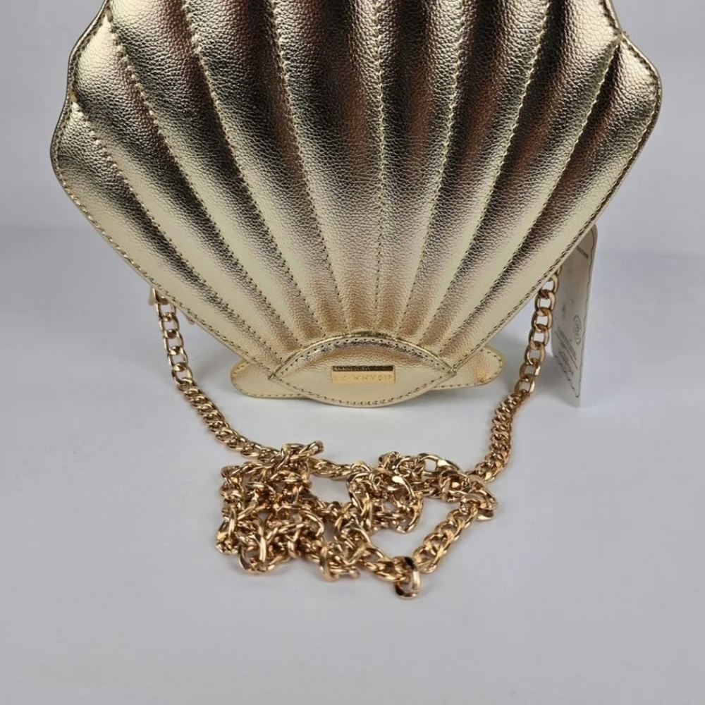 💛▪️Disney▪️ x Skinnydip London The Little Mermaid Gold Seashell Crossbody Bag